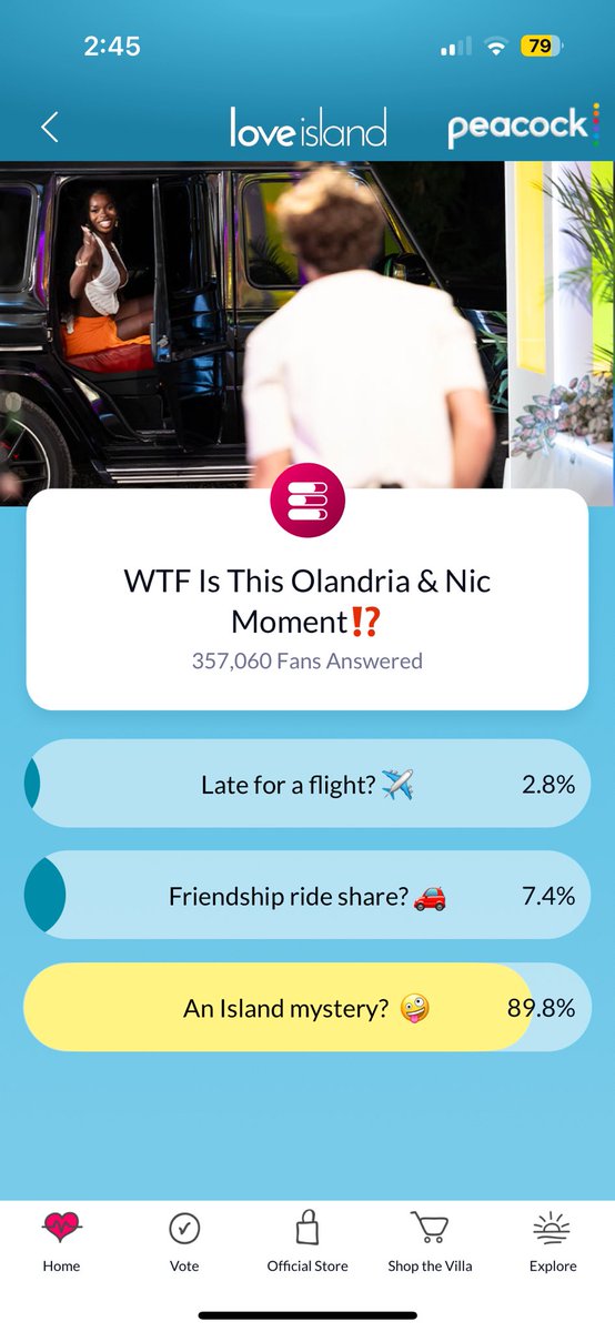 blaccmagic94's tweet image. Love island or flop island??? Interactions don’t lie 👀 #LoveIslandUSA