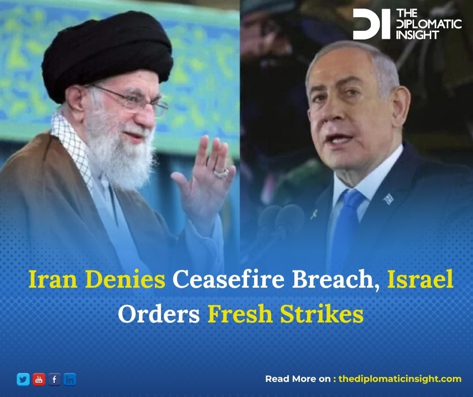 DiplomaticIns's tweet image. Iran has strongly denied accusations from Israel that it 

breached the recently announced ceasefire by 

launching missile attacks, calling the reports baseless 

and politically motivated.

thediplomaticinsight.com/iran-denies-ce…

#Iran #casefire #MissileAttack #DonaldTrump