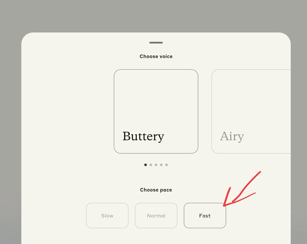 phill__1's tweet image. If the voice mode does not include this setting, the chances that I will ever use it drop by 90%. Slow-talking voice modes are the most annoying part of AI apps. I'm looking at you, Google and Perplexity