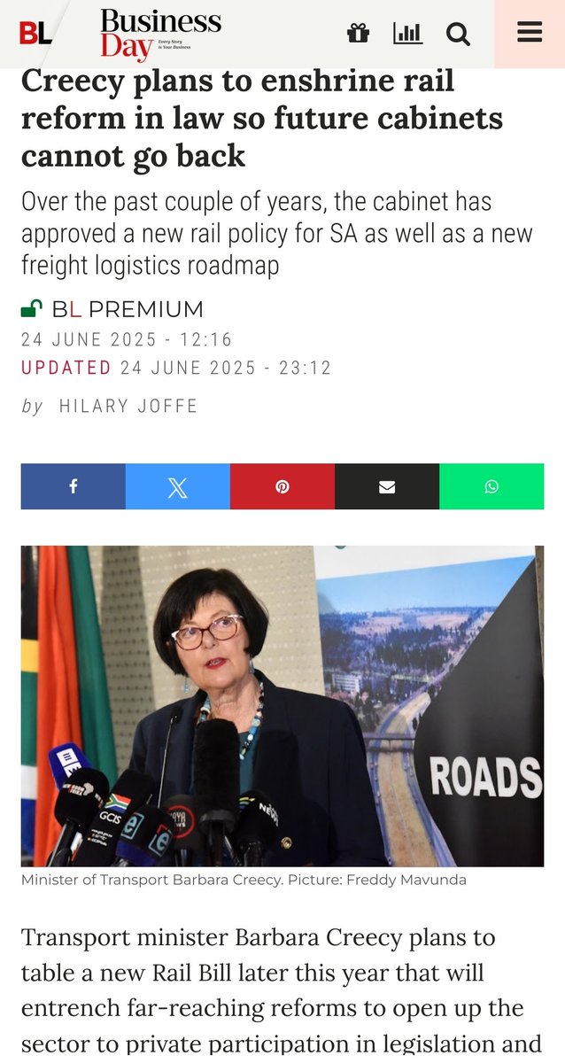 Remember what I said about Barbara Dallas Creecy...

In her previous ministry she played a key role in manipulating the energy transition to serve foreign geopolitical &amp; domestic private interests, in her new ministry she would do the same. 

As predicted: