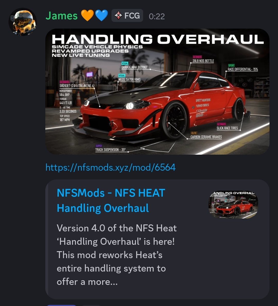 Kadaras | Mundo Motorsport (@mundo_nfs) on Twitter photo Después de 7 meses POR FIN han publicado el MOD de Handling que probé en mi video de <a href="/EvolutionWorks/">Evolution Works</a>, ya he actualizado el comentario fijado con el enlace y he contestado a TODOS los que preguntaron por el en el video, si alguien más lo quiere pregunten y comparto, disfruten😌 Después de 7 meses POR FIN han publicado el MOD de Handling que probé en mi video de <a href="/EvolutionWorks/">Evolution Works</a>, ya he actualizado el comentario fijado con el enlace y he contestado a TODOS los que preguntaron por el en el video, si alguien más lo quiere pregunten y comparto, disfruten😌