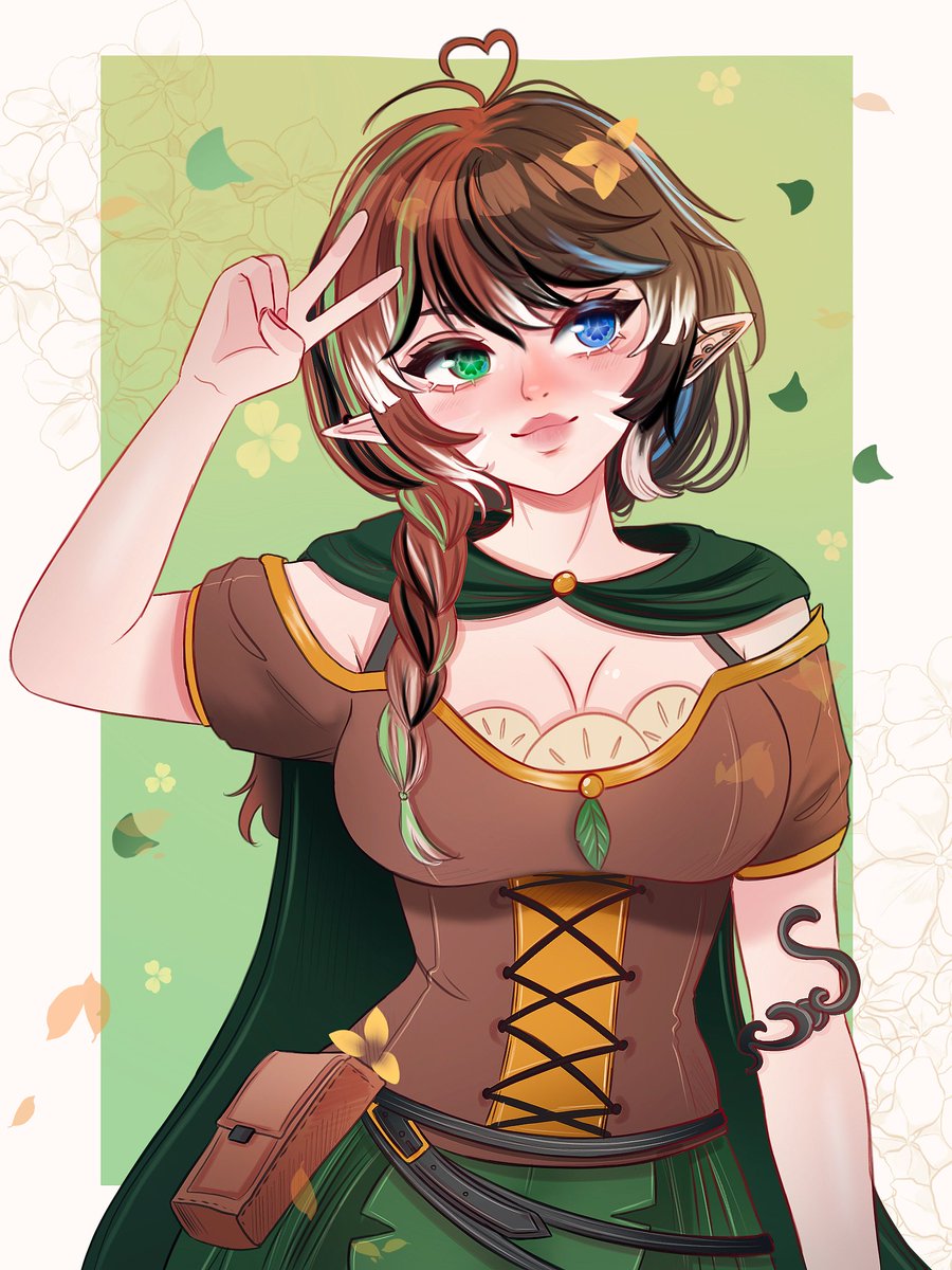 Peace 🕊️✌️

Artist🎨🫶: <a href="/KymCosmical/">🐟Kym🐟</a> 
Artist's site🍀: 
kymcosmic.carrd.co 
vgen.co/Cosmical

#Vtuber #ENVtuber #art #freyahart #VtuberUprisings