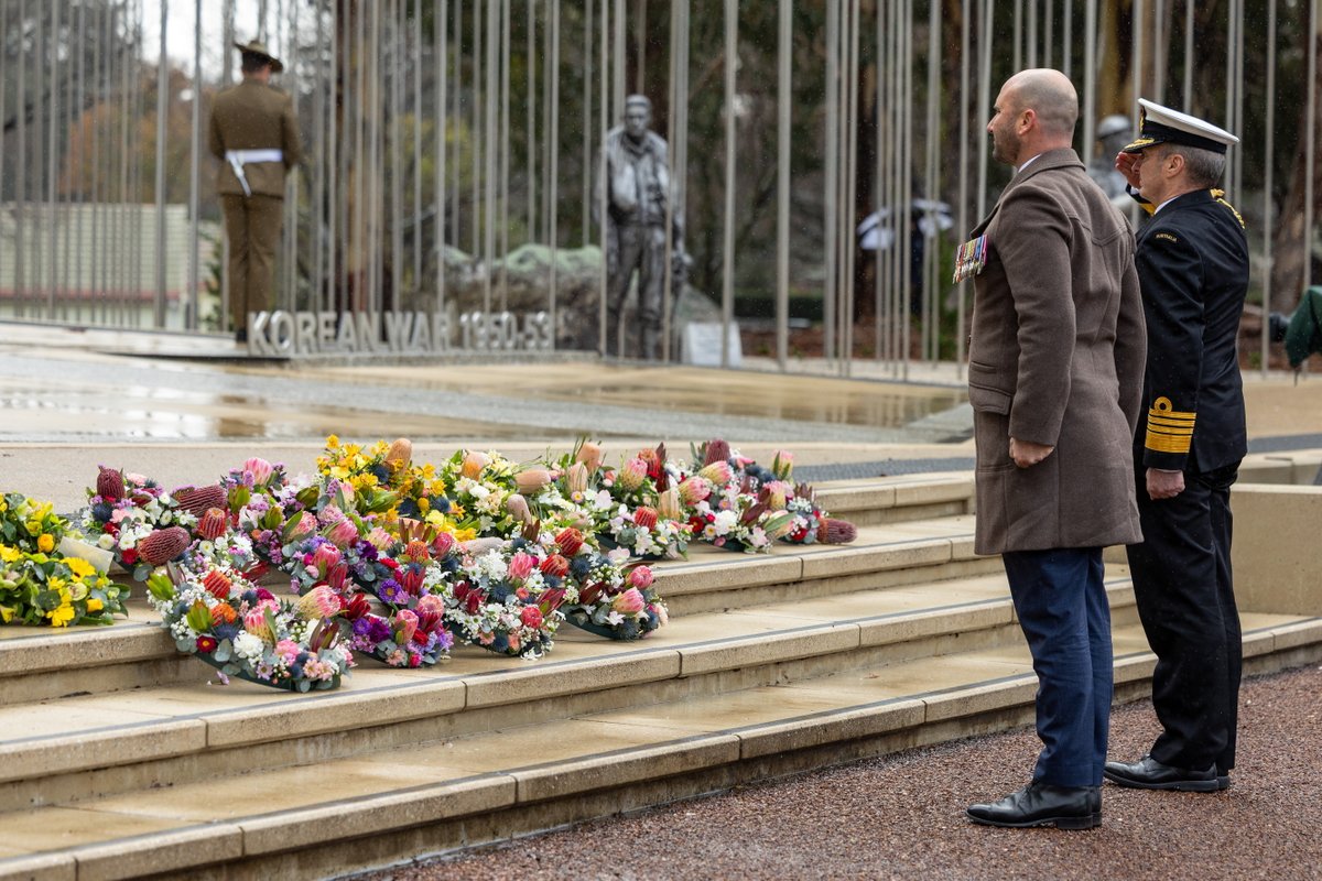Over 18,000 Australians served during the Korean War in defence of the Republic of Korea. 340 Australians lost their lives and over 1,200 were wounded.
 
Today on the 75th Anniversary of Australian service in the Korean War, we honour and remember the Australians who served