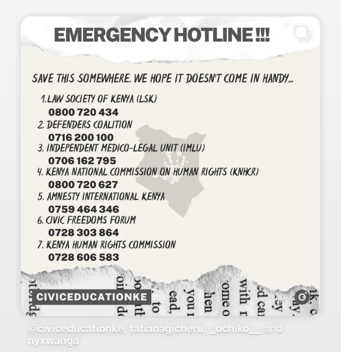 Sending so much love to everyone in the streets today. Please be safe, and the best way to do that is by coordination and PLANNING as much as you possibly can! ❤️✊🏽🇰🇪