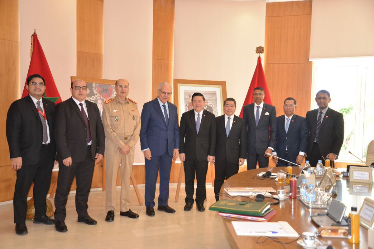 អគ្គលេខាធិការអាស៊ានបានជួបពិភាក្សាការងារជាមួយឯកឧត្តម Abdeltif Loudyi រដ្ឋមន្ត្រីប្រតិភូអមប្រមុខរដ្ឋាភិបាលម៉ារុក ទទួលបន្ទុករដ្ឋបាលការពារfacebook.com/share/p/19aGno…