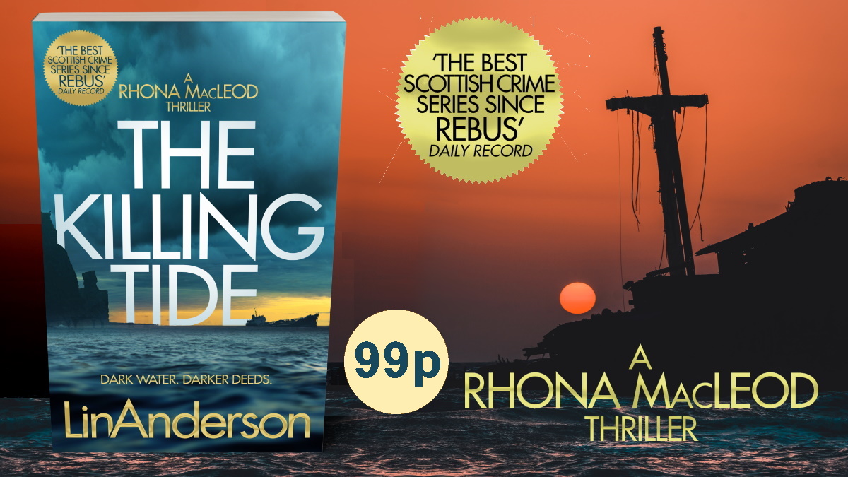 😍Kindle Deal😍 99p - THE KILLING TIDE - 'A fascinating examination of how police and journalists determine a horrifying truth' - Scotland on Sunday  bit.ly/KillingTide  #TheKillingTide #LinAnderson #Thriller #CrimeFiction #CSI #BloodyScotland