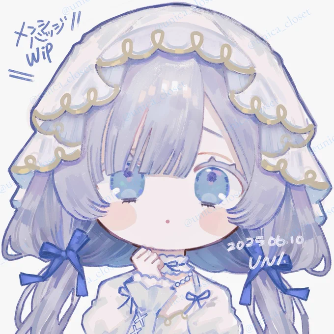 skebの受付再開しました お引き受けできる件数少なめですが、こういった雰囲気のアナログ感のある厚塗りで描かせていただければ!よろしくお願いします(二次創作NG・VTuber様はご本人からのご依頼のみOK) #Skeb #Commission より