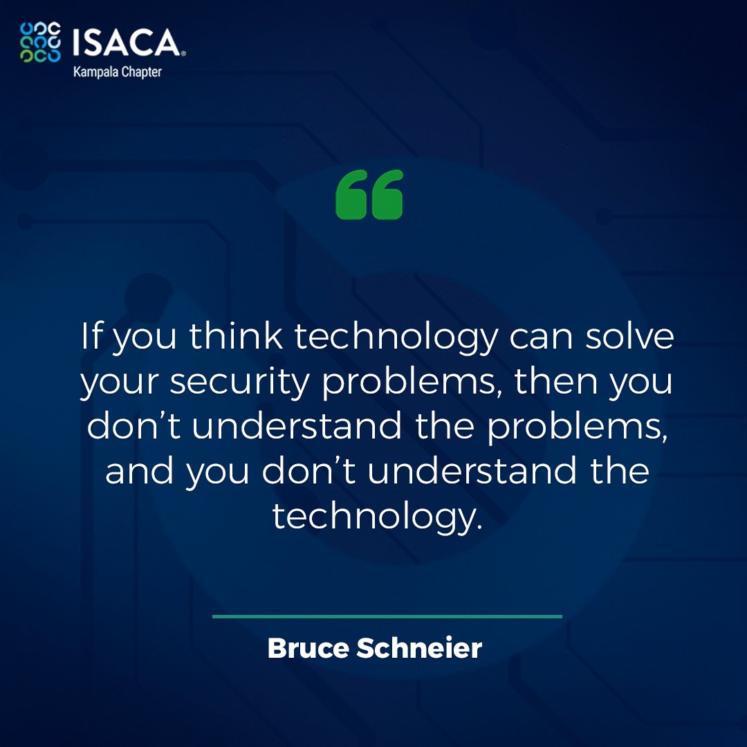 🔍 Security isn’t just a tech issue—it’s a thinking issue.

Throwing tools at a problem won’t work if you haven’t defined the risk, understood the behavior, or built a culture of accountability.

💡 As Bruce Schneier reminds us: understanding comes before solving.

What’s the
