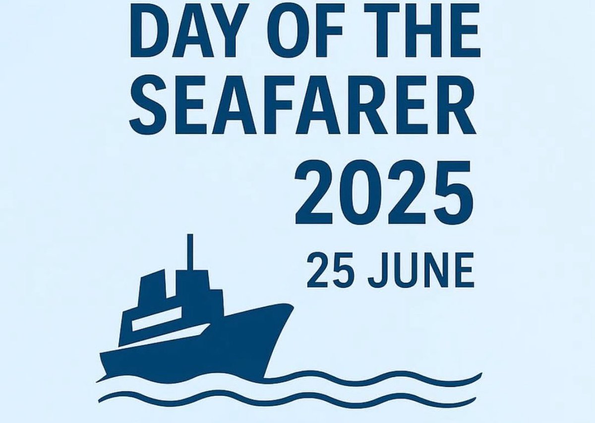 25 June 2025 – Day of the Seafarer

To the silent force behind global trade — your sacrifice powers the world.

We see you. We thank you. We stand with you.

Fair winds, brave souls.