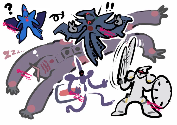 メカが描けない人が描いた好きなモビルスーツ(GQuuuuuuX/ジークアクス) 過去のメカが描けない人が描いた好きなモビルスーツのまとめはこれ↓