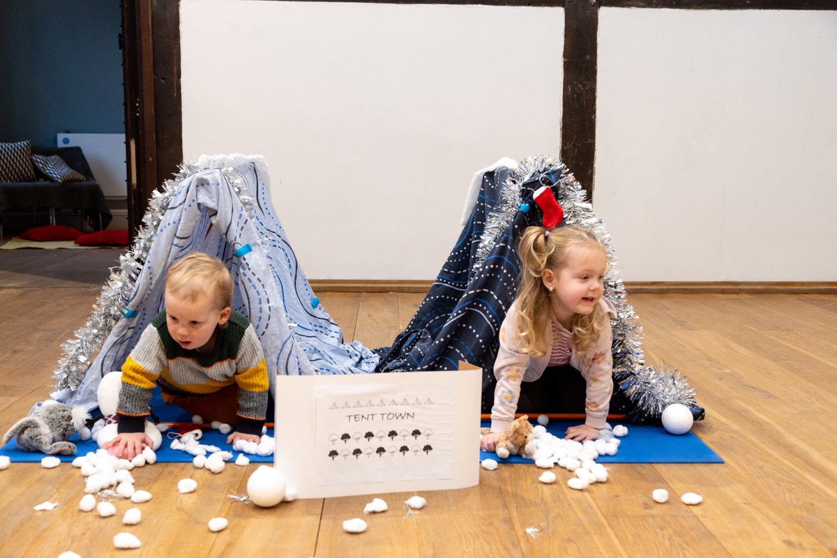 🏕️ Tiny tents and big imaginations! Mini Museum is camping-themed TOMORROW, for under-5s!

📚 Storytime
🖼️ Gallery fun
🏰 Tudor Hall playtime

🕛 Thursdays in term time, 10.30am to 11.30am 

📅 Spaces are filling fast – book here! ow.ly/YtOw50WeHTS