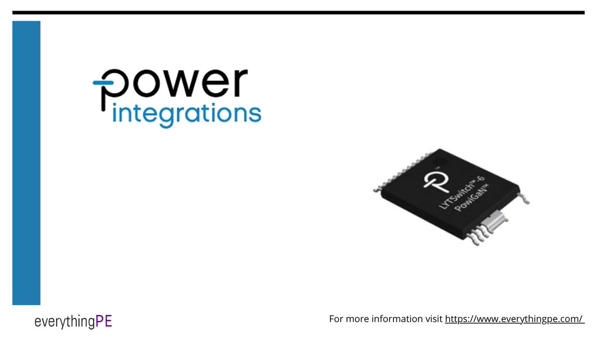 everything_PE_'s tweet image. Power Integrations' 100 W Flyback CV/CC LED Driver

Learn more: ow.ly/x4Pt50WfRPF

#powerintegrations #leddriver #diode #lightingtech #powerelectronics #energy #electronics