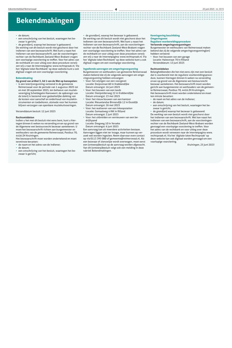 Gemeente Reimerswaal (@gem_reimerswaal) on Twitter photo 📰Nieuws en 📣bekendmakingen van deze week in 🗞Reimerswaal Informatie
#reimerswaalvandaag 📰Nieuws en 📣bekendmakingen van deze week in 🗞Reimerswaal Informatie
#reimerswaalvandaag