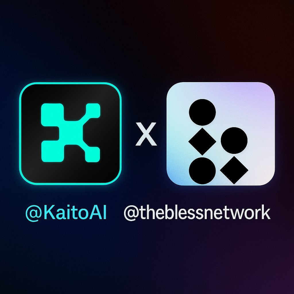 kirebhai123321's tweet photo. Imagine an AI that’s open, verifiable, and built by its users.
That’s not a dream — that’s @KaitoAI x @theblessnetwork in action.
The future belongs to the builders.
#YapToOwn #TIMEisComing https://t.co/bf1sBrvk7c