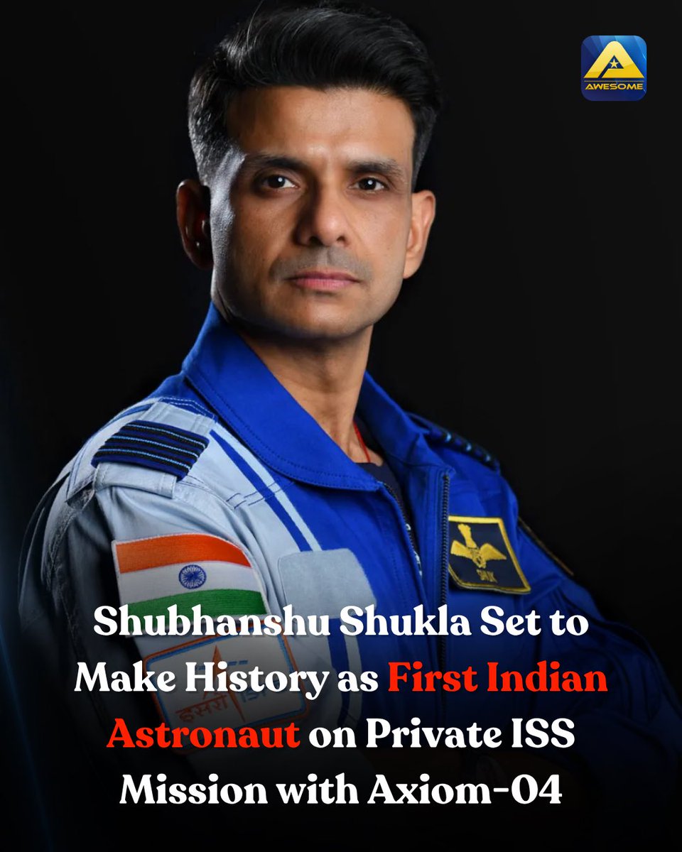 Touching the stars, carrying a billion dreams 🇮🇳🚀
Shubhanshu Shukla is ready for liftoff to the ISS with #Axiom04!
History is in the making. 🌌✨
#ISRO #IndianAstronaut #SpaceMission #ShubhanshuShukla #AxiomMission4 #axiom4mission