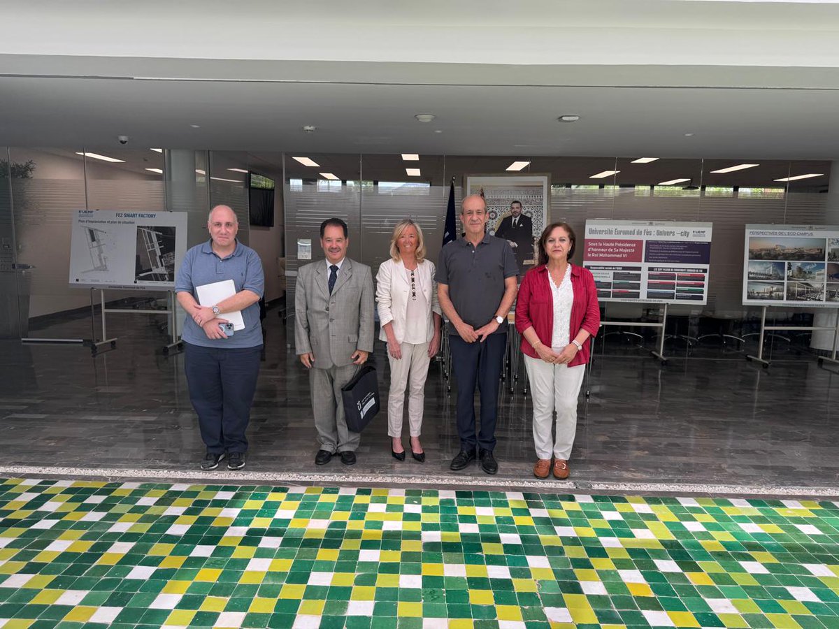 Facultad de Ciencias Jurídicas y Políticas URJC (@fcjp_urjc) on Twitter photo Visita institucional a la Universidad Euromediterránea de Fez de la Decana, María Enciso Alonso-Muñumer <a href="/EncisoMaria/">Maria Enciso</a> , y el Vicedecano de Investigación y Relaciones Internacionales, Vicente Garrido Rebolledo <a href="/VicenteGarridoR/">Vicente Garrido Rebolledo</a>
Más info: urjc.es/fcjp/actualida… Visita institucional a la Universidad Euromediterránea de Fez de la Decana, María Enciso Alonso-Muñumer <a href="/EncisoMaria/">Maria Enciso</a> , y el Vicedecano de Investigación y Relaciones Internacionales, Vicente Garrido Rebolledo <a href="/VicenteGarridoR/">Vicente Garrido Rebolledo</a>
Más info: urjc.es/fcjp/actualida…