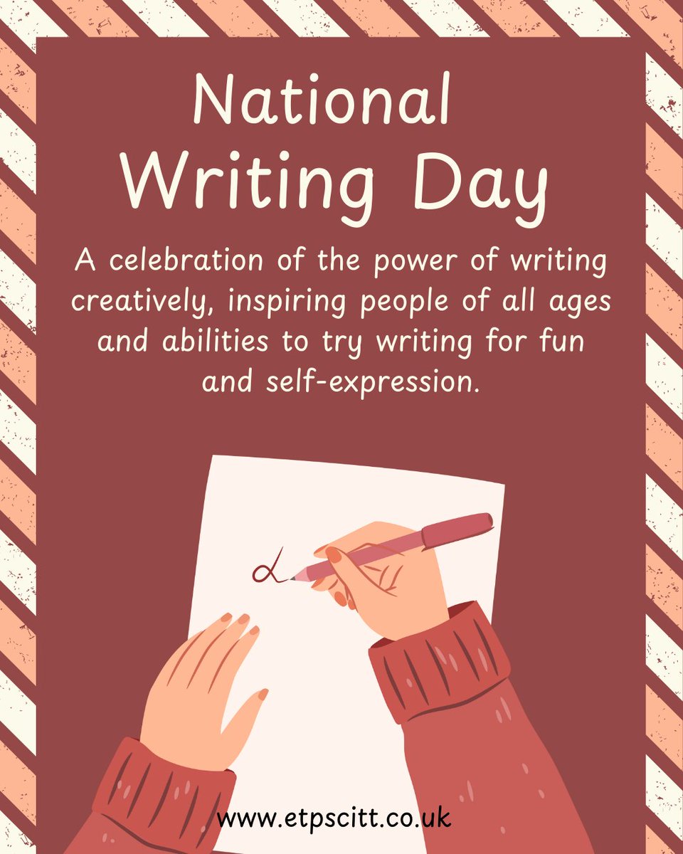 June 25th is National Writing Day, here are some great collections of resources you can use with your class: 

literacytrust.org.uk/about-us/natio…

teachwire.net/news/national-…

#NationalWritingDay #NationalWritingDay2025 #WritingDay #CelebrateWriting #literacy #primaryenglish #youngwriters