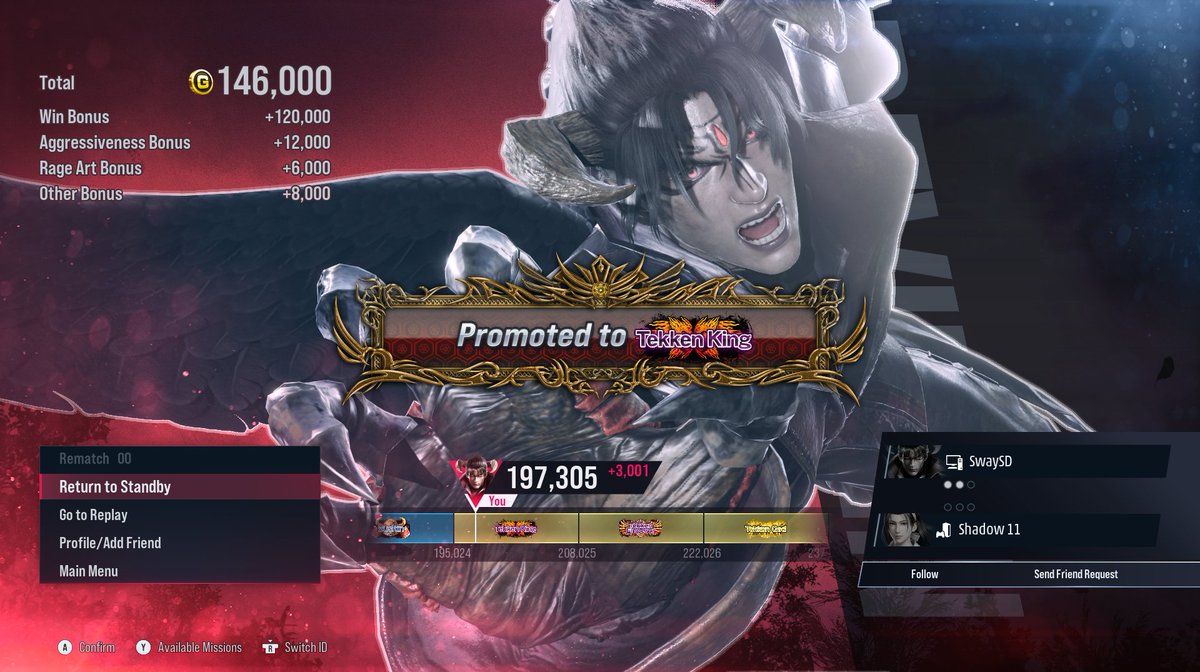been grinding my ass off for this

god I love tekken 😭 we keep training baybeeeeeeee, am so happyyyyuy