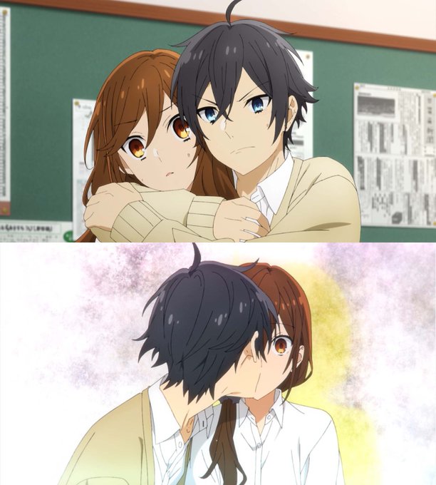 Hori and Izumi are so cute 💕 (via Horimiya)