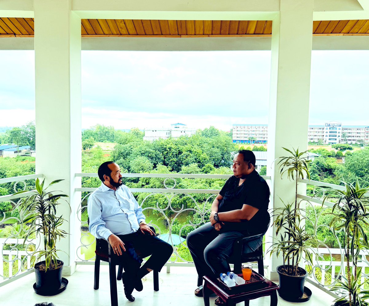 YepthomiBen's tweet photo. Met the Hon’ble Deputy Chief Minister of Nagaland, Shri @YanthungoPatton ji at his official residence  and had a constructive discussion on various party organisational activities.
His insights and support remain invaluable as we work together to strengthen the @BJP4Nagaland across the state.

@JPNadda @blsanthosh @anilkantony