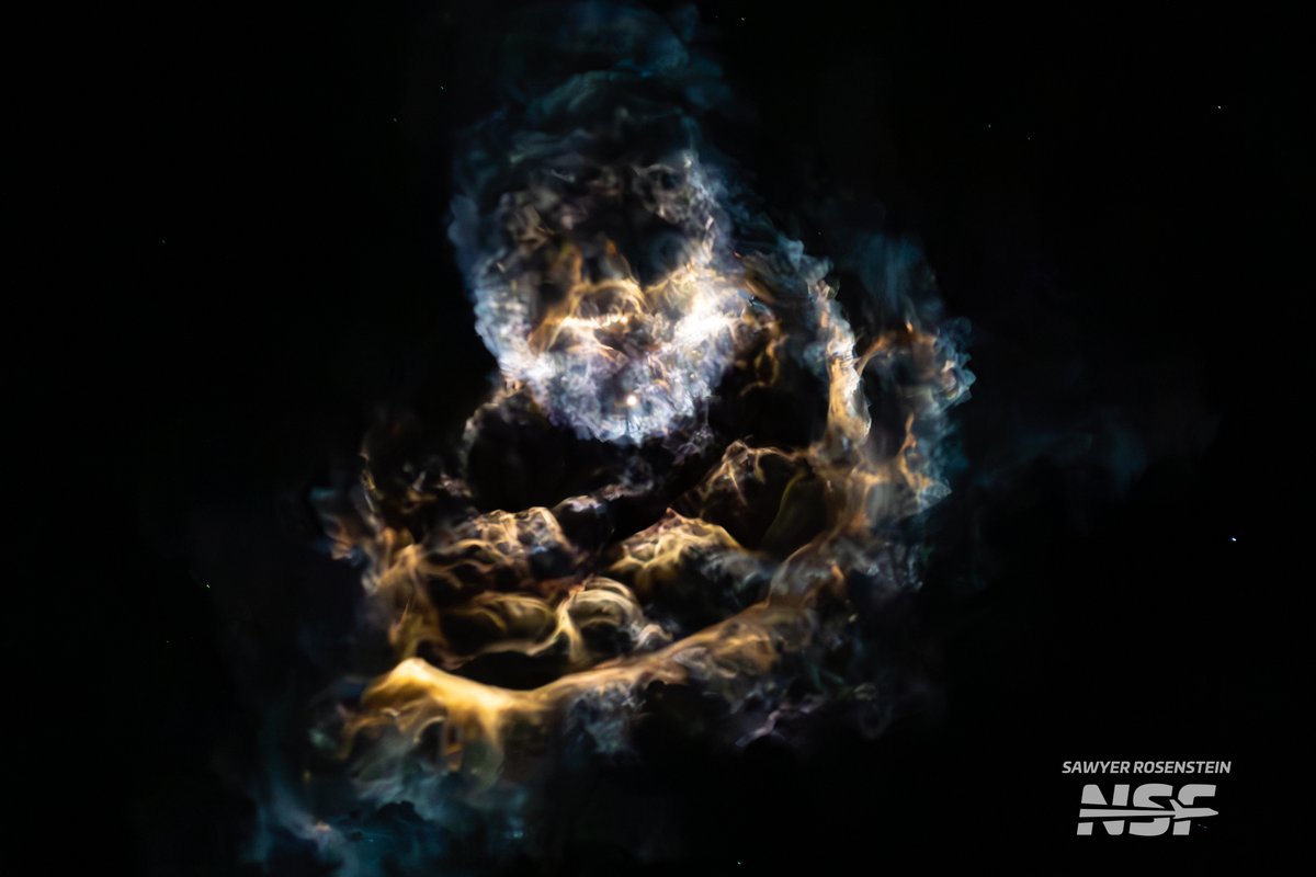 Falcon 9 "Grace"fully took to the Florida skies as Falcon 9 and C213, christened Grace, launched the Axiom-4 mission. The international crew of 4 will spend two weeks performing lots of science aboard the ISS.

Shortly after stage separation, we got a "Falcon Nebula". The first