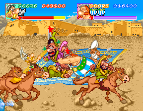 AnoRetroWorld's tweet photo. Les franchises Simpsons &amp; Astérix eurent droit en arcade à une déclinaison Beat-em-up de la part de Konami et l'on peut dire que la réalisation graphique est des plus délectable😎 https://t.co/a2P5vWMGYv