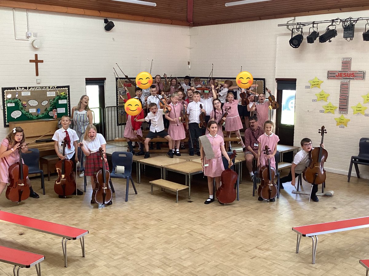 Last week Year 4 had their last Strings concert, showcasing all their learning over this academic year. They all did absolutely fantastic and hopefully some continue their music journey next year 🤞🏼🎻 #acpsMusic #acpsStrings