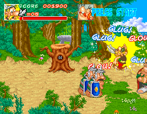 AnoRetroWorld's tweet photo. Les franchises Simpsons &amp; Astérix eurent droit en arcade à une déclinaison Beat-em-up de la part de Konami et l'on peut dire que la réalisation graphique est des plus délectable😎 https://t.co/a2P5vWMGYv