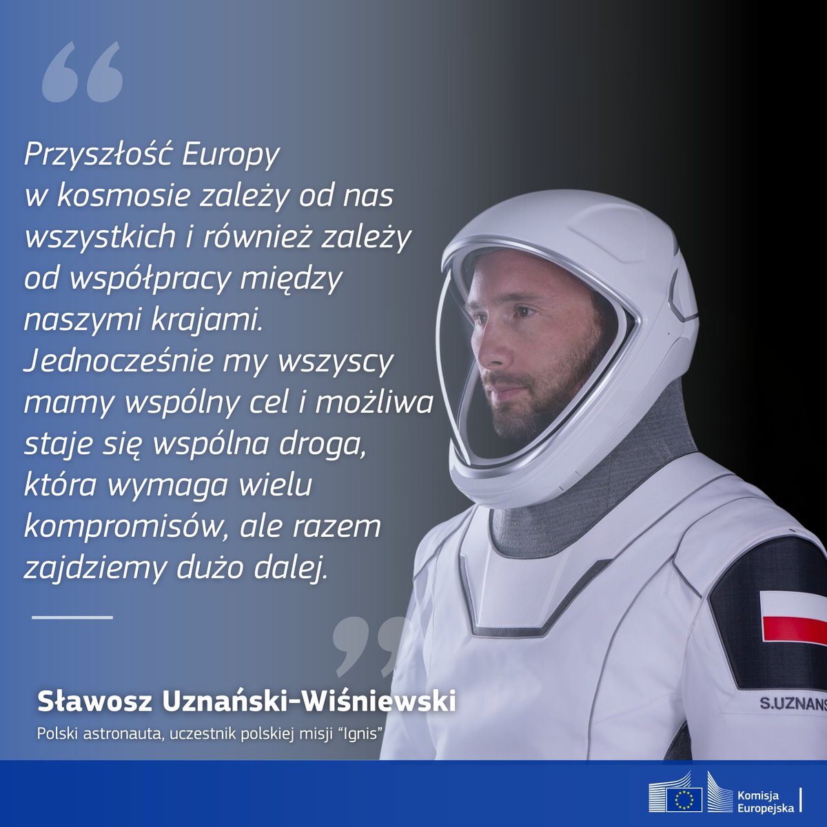 Komisja Europejska (@euinpl) on Twitter photo 🚀 Przyszłość #UE w kosmosie zależy od naszej współpracy – tylko razem zajdziemy dalej. Wypowiedź <a href="/astro_slawosz/">Sławosz Uznański-Wiśniewski</a> to wezwanie do jedności ponad granicami.
📖 Pełny materiał tutaj: x.com/EUinPL/status/…
<a href="/POLSA_GOV_PL/">Polska Agencja Kosmiczna</a> <a href="/esa/">European Space Agency</a> #Ax4 #IGNIS 🚀 Przyszłość #UE w kosmosie zależy od naszej współpracy – tylko razem zajdziemy dalej. Wypowiedź <a href="/astro_slawosz/">Sławosz Uznański-Wiśniewski</a> to wezwanie do jedności ponad granicami.
📖 Pełny materiał tutaj: x.com/EUinPL/status/…
<a href="/POLSA_GOV_PL/">Polska Agencja Kosmiczna</a> <a href="/esa/">European Space Agency</a> #Ax4 #IGNIS