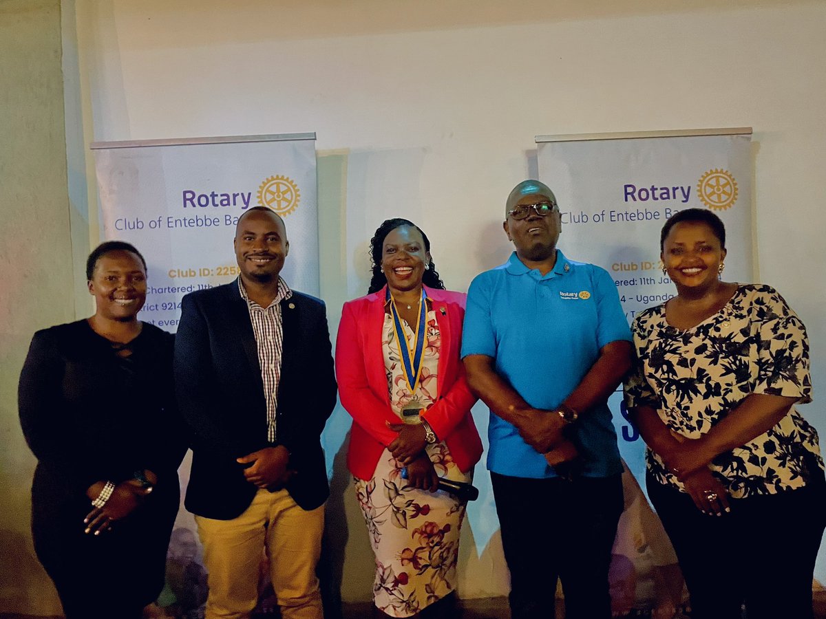 mark2gerald's tweet image. The term charter president comes with its own challenges thatโs why we always stand together. Yesterday @bnekesa had her last meeting and farewell as she bows out. Thank you @RcEntebbeBase1 for hosting us and also good luck to CPD @Snduhukire leading RC NMS.