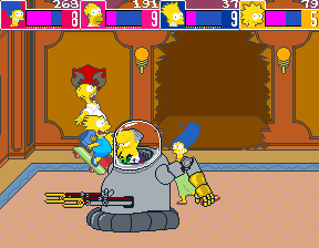 AnoRetroWorld's tweet photo. Les franchises Simpsons &amp; Astérix eurent droit en arcade à une déclinaison Beat-em-up de la part de Konami et l'on peut dire que la réalisation graphique est des plus délectable😎 https://t.co/a2P5vWMGYv
