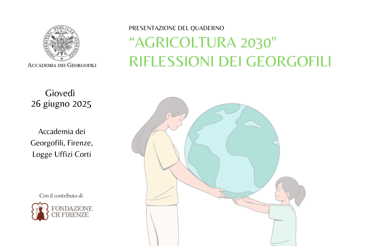 #26giugno <a href="/georgofili/">Accademia Georgofili</a> - Presentazione del volume "Agricoltura 2030". Modera <a href="/tommaso5mani/">Tommaso Cinquemani</a> di <a href="/agronotizie/">AgroNotizie</a> 
Tutti i dettagli su:
imagelinenetwork.com/it/ultime-novi…