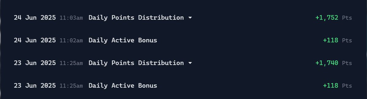 Gm Web3

Got 1752 virgen points yday, did 350 replies and made 2 post about <a href="/virtuals_io/">Virtuals Protocol</a>

$WACH already has 7k+ participants, Another day to preach <a href="/whimdotbet/">whim.bet</a> &amp; <a href="/burnieio/">Burnie AI</a>, stay virgen ❤️❤️