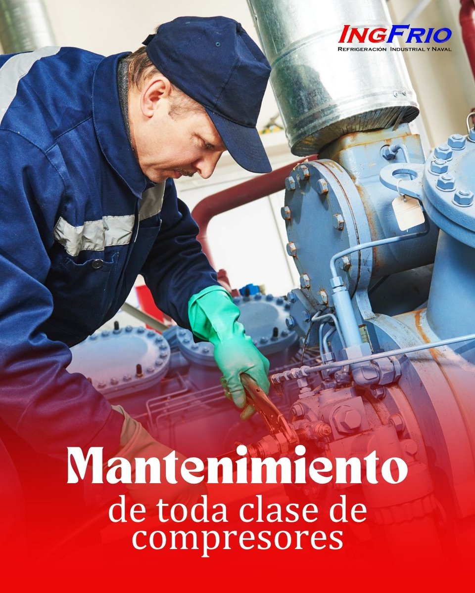 IngFrioRefri's tweet photo. En IngFrio Refrigeración nos especializamos en el mantenimiento de compresores, motores eléctricos y bombas hidráulicas. 🌬️🔧 

Confía en nuestra revisión mecánica para asegurar la eficiencia de tus equipos. 💪🧊 

#MantenimientoPreventivo #IngFrioSiempreEnfriando https://t.co/JcYpknvMEd