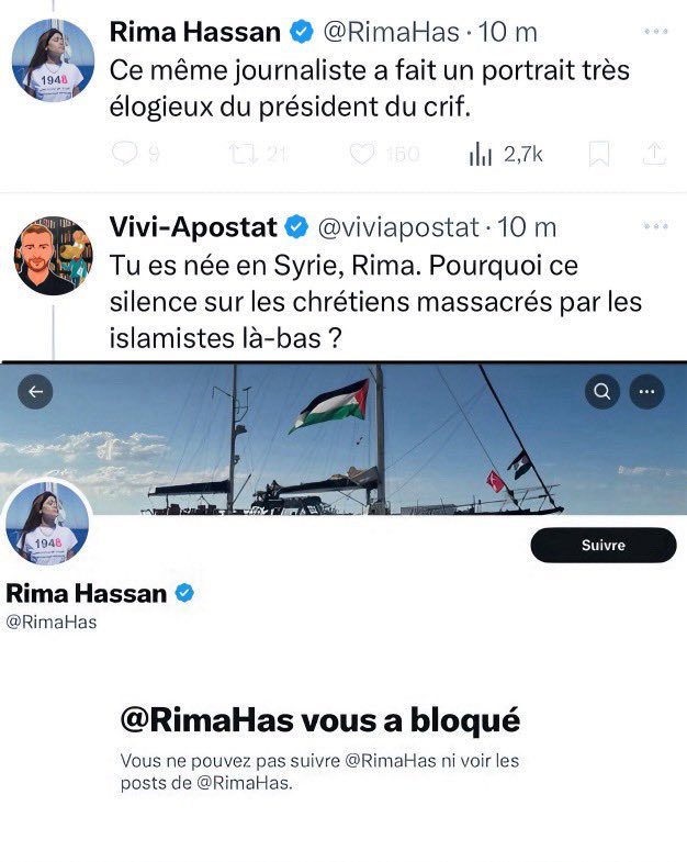 viviapostat's tweet photo. Drame en 2 actes @RimaHas https://t.co/MpWxAK0Rgt