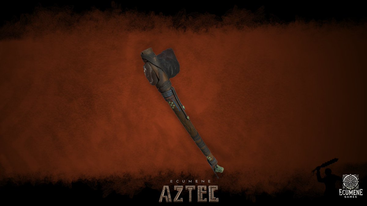 EcumeneGames's tweet photo. Tepoztli — the Stone Fang.
Its obsidian edge gleams at sunset, thirsting for blood.
The handle, worn and stained, fits a warrior’s grip like fate.
Forged in volcanic wrath, tempered by ancestral violence.
It is not a weapon. It is destruction.
#wishlistwendsday #AztecWeapons https://t.co/RnoZHGw0ih