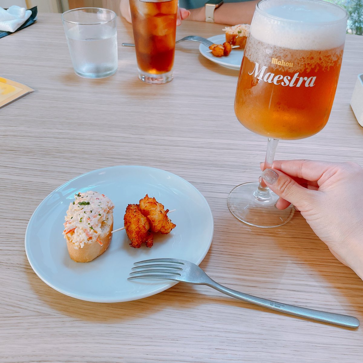 oki_rises's tweet photo. 6回目の万博、初めて大人だけで行ったからリッチに楽しめてよかった〜〜〜
朝イチのnul2と、当日予約でイタリア取れてhappy🫧　ランチはスペイン🇪🇸🍽️
ほかは北欧系を攻めた🇫🇮🇳🇴🇸🇪 https://t.co/FxK597swxI