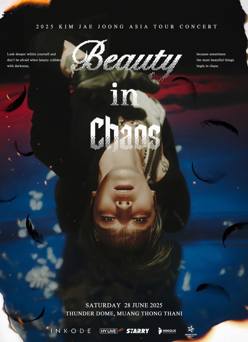 แจกบัตรคอนเสิร์ต 2025 KIM JAEJOONG ASIA TOUR CONCERT “Beauty in Chaos” in BANGKOK

จำนวน 2 ใบ รางวัลละ 1 ใบ 
กติกา vt.tiktok.com/ZSkEkbkT6/

#Beauty_in_Chaos 
#2025Beauty_in_Chaos_IN_BANGKOK
 #KIMJAEJOONG #JAEJOONG 
#BeautyinChaosinBKK
#คิมแจจุง