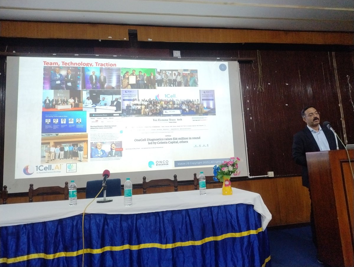 ayanban7's tweet image. Jayant Khandare, one of India's role models in terms of a scientist successfully translating his research to create a platform for detecting single cancer cells, pitching at JU now. @RiseIISER @JayantKhandare