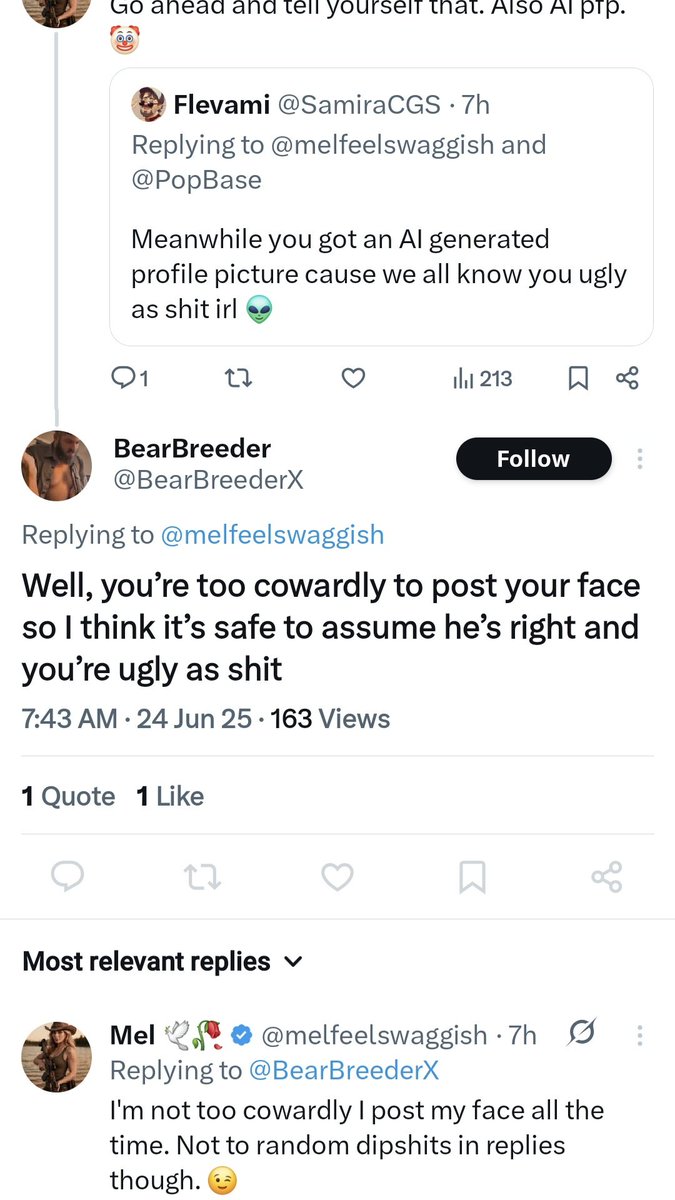 Mel 🕊🥀 (@melfeelswaggish) on Twitter photo <a href="/Artofhunger75/">Admiral Invalidator</a> Interesting and horrible. Funnily enough I was targeted by one today myself. They are literally dangerous and insane. RIP 🙏 I don't see them being this brave with men online though, are they? <a href="/Artofhunger75/">Admiral Invalidator</a> Interesting and horrible. Funnily enough I was targeted by one today myself. They are literally dangerous and insane. RIP 🙏 I don't see them being this brave with men online though, are they?