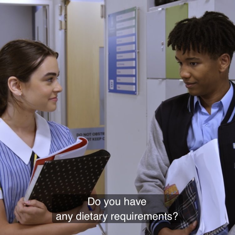 Dex could ask Taye for better pickup lines.  #neighbours