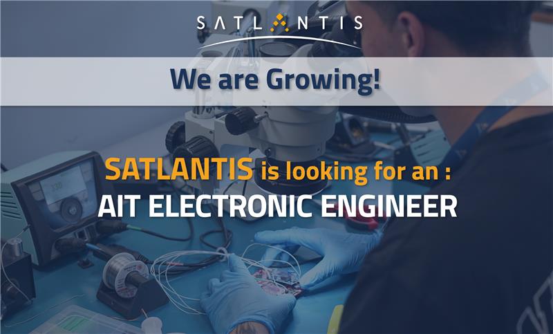 SATLANTIS (@satlantis_) on Twitter photo ๐ฐ๏ธ New #JobOffer at SATLANTIS: AIT ELECTRONIC ENGINEER VACANCY
At SATLANTIS we work on the design of advanced optical payloads and space technologies that power #EarthObservation missions ๐
๐Leioa, Bizkaia
At this position you will be an essential component of the electronics ๐ฐ๏ธ New #JobOffer at SATLANTIS: AIT ELECTRONIC ENGINEER VACANCY
At SATLANTIS we work on the design of advanced optical payloads and space technologies that power #EarthObservation missions ๐
๐Leioa, Bizkaia
At this position you will be an essential component of the electronics