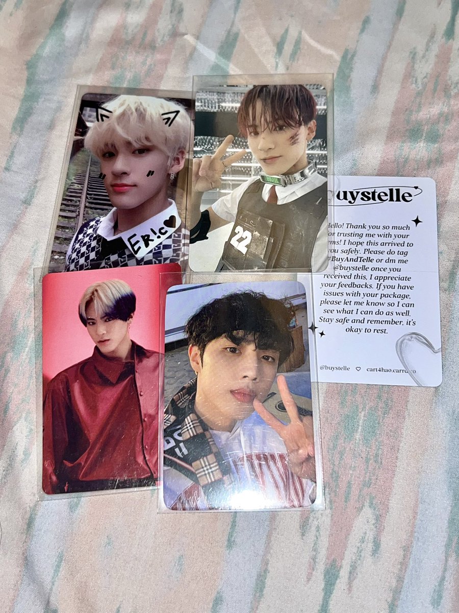 <a href="/buystelle/">telle ๑</a> #BuyAndTelle

hii eric diy pc came home safely po 🥹 thank you for the official freebies and for the secure packaging :)) secret prio finally came homee hehe 💕