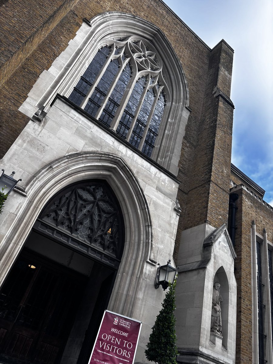 Setting up for today’s #CatholicsinFundraising conference <a href="/StGeorgesCath/">St George's Cathedral, Southwark</a> <a href="/RC_Southwark/">Archdiocese of Southwark</a>