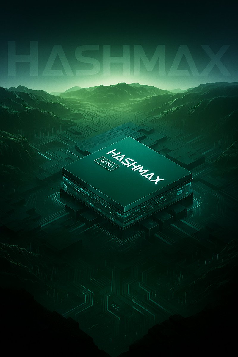 HashMaxGlobal's tweet photo. Join the next-gen mining movement with HashMax, where reliability meets green innovation.
🏞️Cool climates &amp; renewable energy
⚙️Precision chips &amp; high-performance rigs
💧Immersion cooling: cooler, quieter, greener https://t.co/uZaKNarCJR