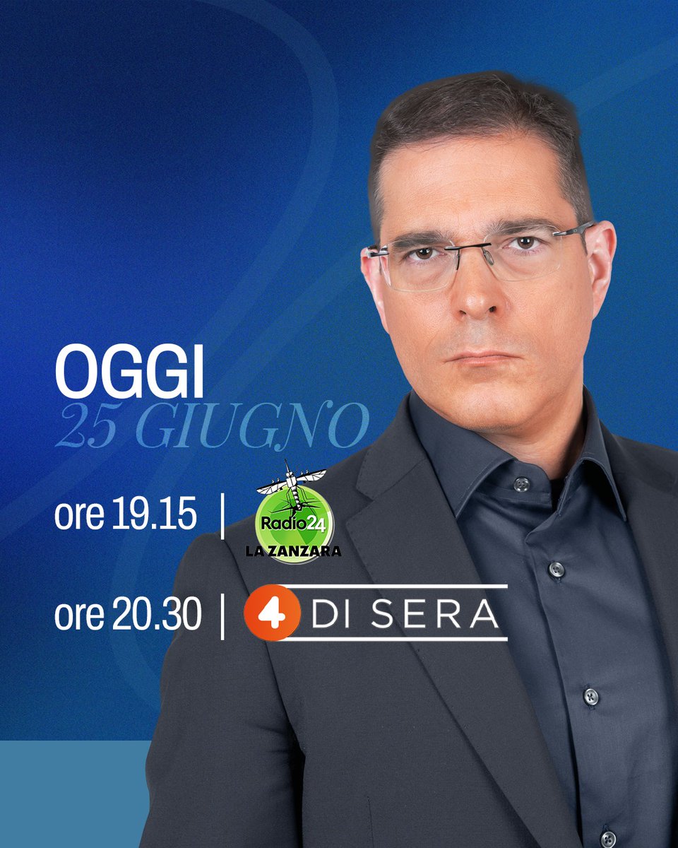 Capezzone's tweet photo. A stasera! https://t.co/jDufYJvukf