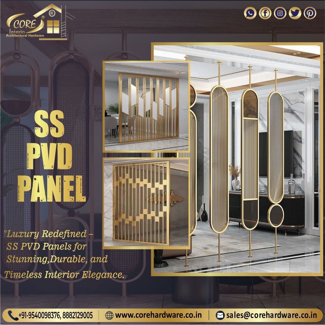 coreinterio's tweet image. Elevate Every Surface with Luxury ✨
Introducing Core’s SS PVD Coated Panels – where style meets durability.

#CoreArchitecturalHardware #SSPVDPanel #LuxuryInteriors #ArchitecturalDesign #ModernArchitecture #InteriorDecor #WallCladding #PVDCoating #InteriorDesignInspo