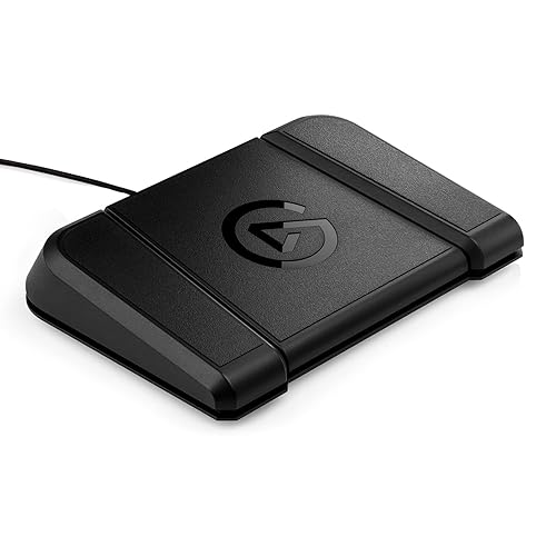 fromfourty2's tweet photo. an item on my throne wishlist just got fully funded: Elgato Stream Deck Pedal – Hands-Free Studio Controller, 3 macro footswitches, trigger actions in apps and software like OBS, Twitch, YouTube and more, works with Mac and PC. Color: Black. thank you! https://t.co/mSFj5z3rt3