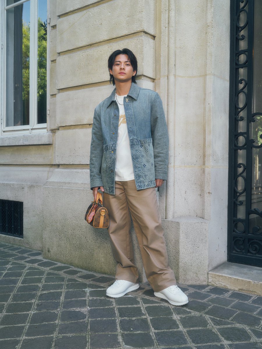 Number_i平野紫耀、パリ開催 「ルイ・ヴィトン」ファッションショー