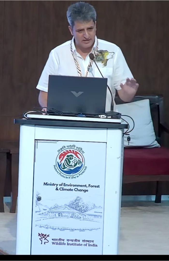 PIB in Uttarakhand (@pibdehradun) on Twitter photo 📸 #ICCON2025 opens with Dr. Bilal Habib, Organising Secretary and Scientist F (<a href="/wii_india/">Wildlife Institute of India</a>), addressing delegates at the inaugural session.
Here’s to 3 days of insight, inspiration, and impact. 🌿
<a href="/moefcc/">MoEF&CC</a> <a href="/wii_india/">Wildlife Institute of India</a> <a href="/moefcc/">MoEF&CC</a> <a href="/DDnews_dehradun/">DD NEWS UTTARAKHAND</a> <a href="/airnews_ddn/">Akashvani News Uttarakhand 🇮🇳</a> <a href="/PIBHindi/">पीआईबी हिंदी</a> <a href="/iccon_india/">ICCON 2025</a> 📸 #ICCON2025 opens with Dr. Bilal Habib, Organising Secretary and Scientist F (<a href="/wii_india/">Wildlife Institute of India</a>), addressing delegates at the inaugural session.
Here’s to 3 days of insight, inspiration, and impact. 🌿
<a href="/moefcc/">MoEF&CC</a> <a href="/wii_india/">Wildlife Institute of India</a> <a href="/moefcc/">MoEF&CC</a> <a href="/DDnews_dehradun/">DD NEWS UTTARAKHAND</a> <a href="/airnews_ddn/">Akashvani News Uttarakhand 🇮🇳</a> <a href="/PIBHindi/">पीआईबी हिंदी</a> <a href="/iccon_india/">ICCON 2025</a>
